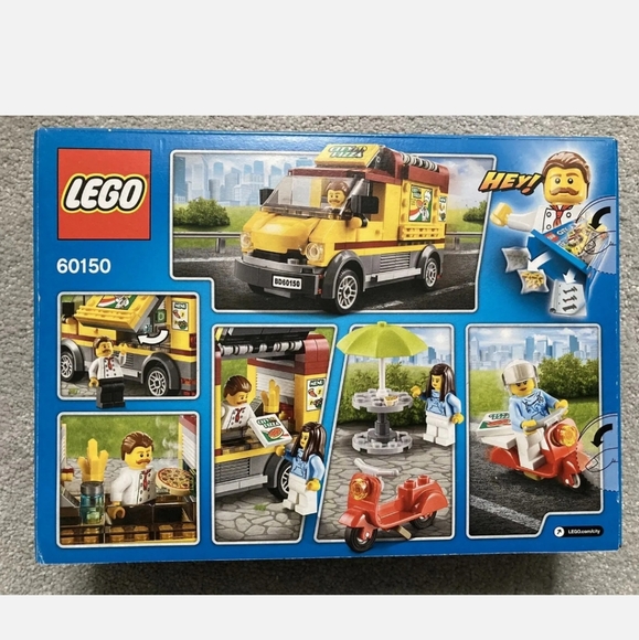 Lego 60150 Lego City Pizza Van New - Picture 2 of 2